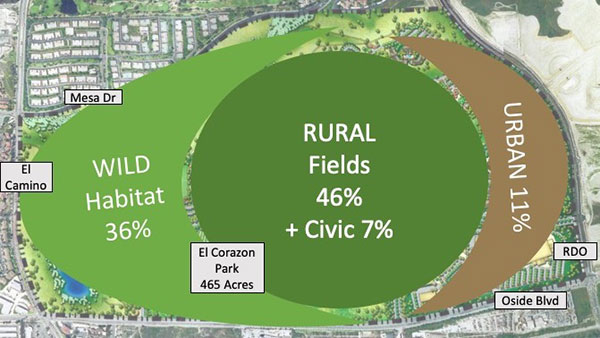 el corazon park map